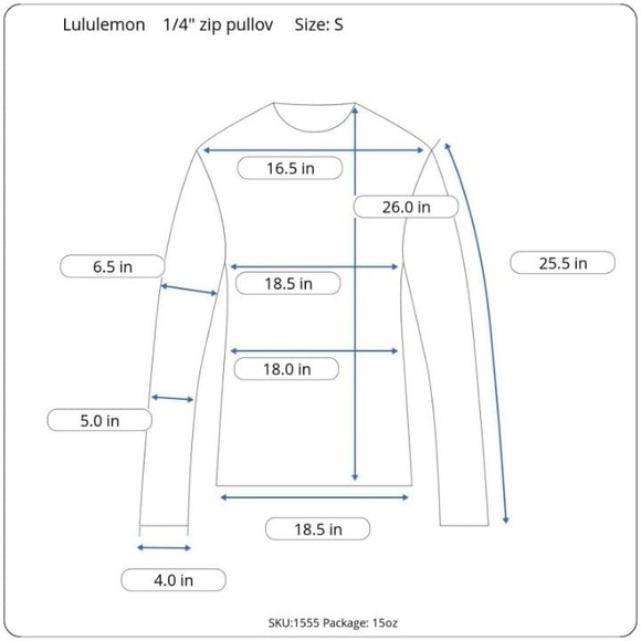 Lululemon worn once Women's Activewear pullover Size‎ S - Picture 6 of 6
